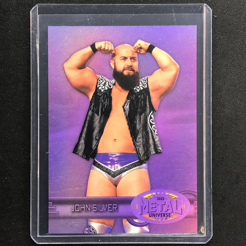 2022 Metal Universe AEW John Silver 1997-98 Retro Purple Spectrum 85/199