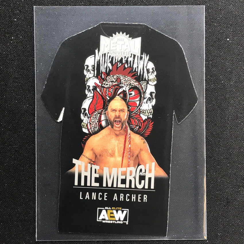 2022 Metal Universe AEW LANCE ARCHER The Merch Die-Cut Base #14