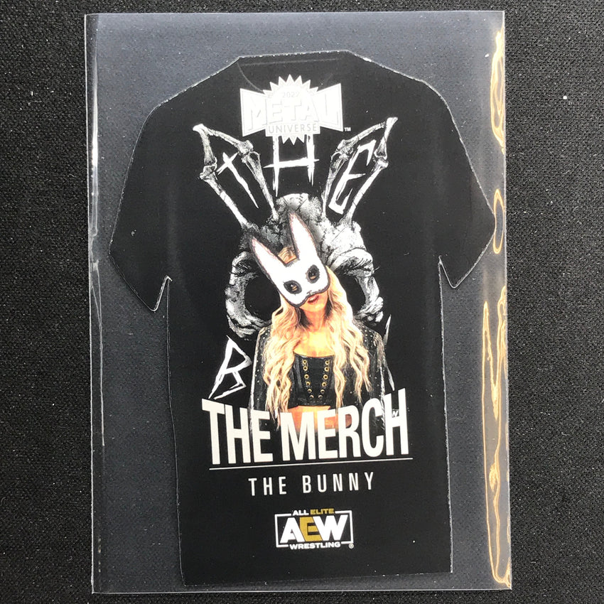 2022 Metal Universe AEW THE BUNNY The Merch Die-Cut Base #25