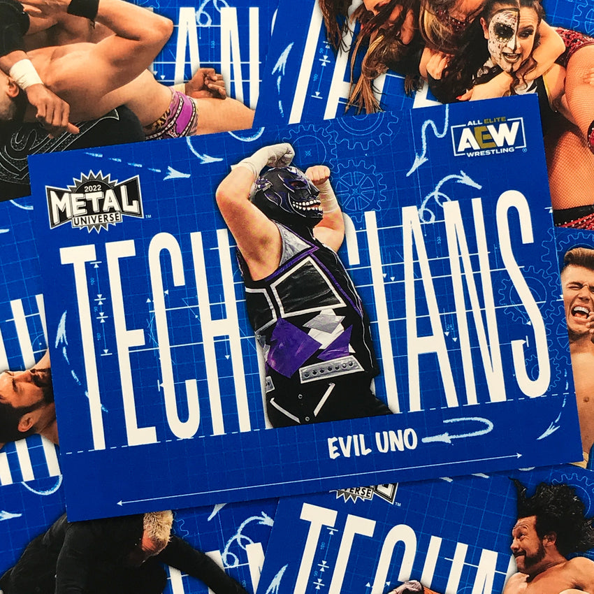 2022 Metal Universe AEW SAMMY GUEVARA Technicians Base Blue #21