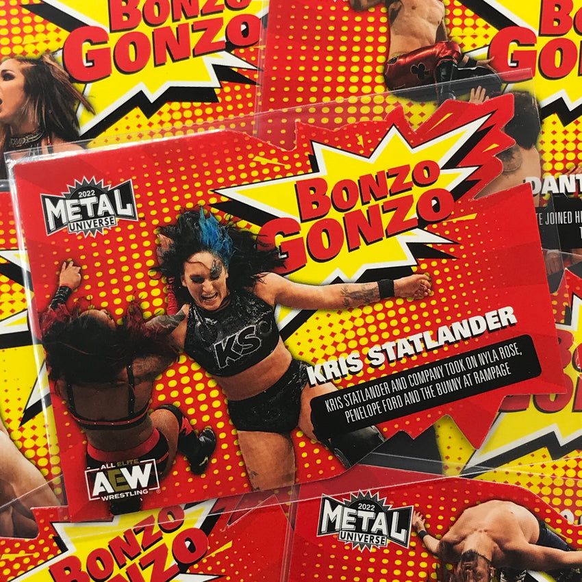 2022 Metal Universe AEW NICK JACKSON Bonzo Gonzo Die-Cut Base #27