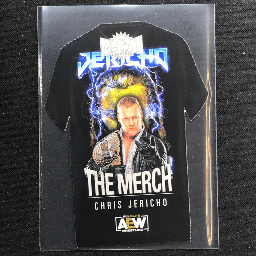 2022 Metal Universe AEW CHRIS JERICHO The Merch Die-Cut Base #4