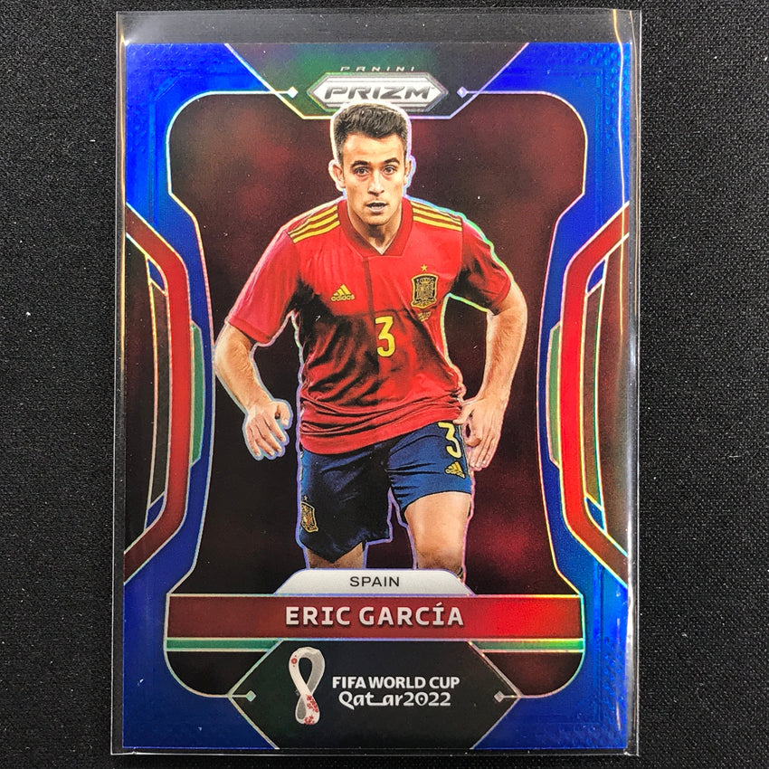 2022 Prizm FIFA World Cup Qatar ERIC GARCIA Blue /299 #221