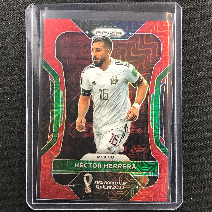 2022 Prizm Fifa World Cup Qatar Hector Herrera Red Mojo 64/99