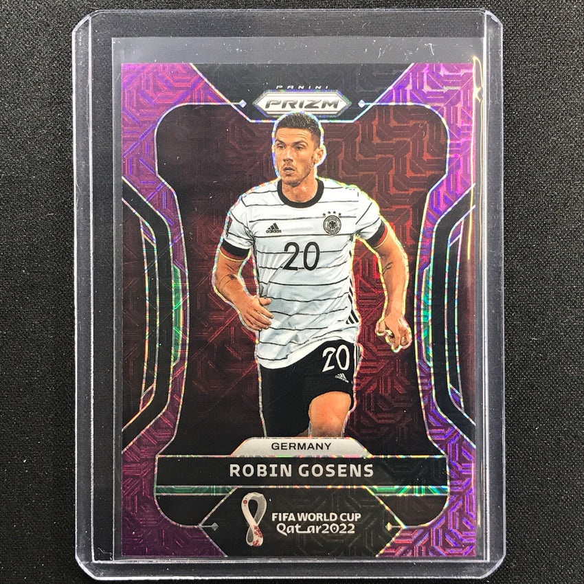 2022 Prizm Fifa World Cup Qatar Robin Gosens Purple Mojo 29/49