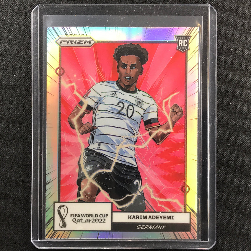 2022 Prizm FIFA World Cup Qatar KARIM ADEYEMI Rookie Manga SSP #10