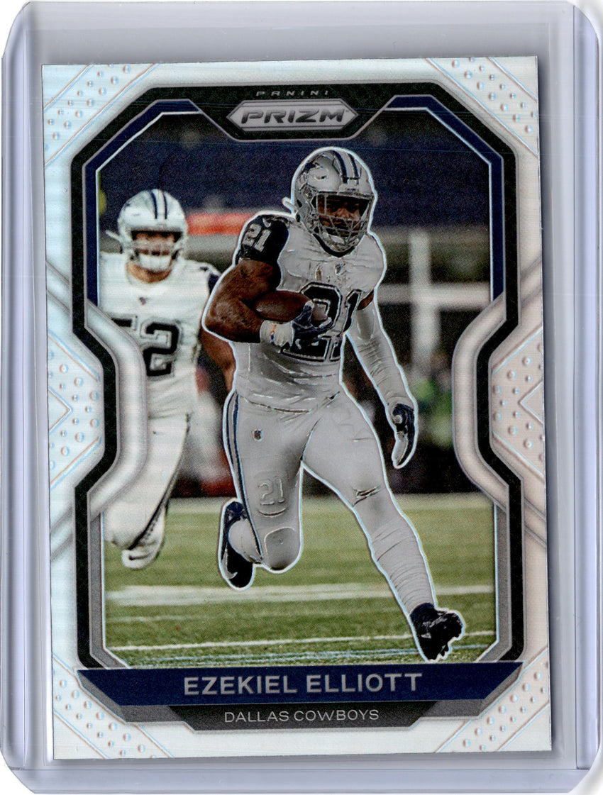 2020 Prizm Football EZEKIEL ELLIOTT Silver Prizm #151-Cherry Collectables