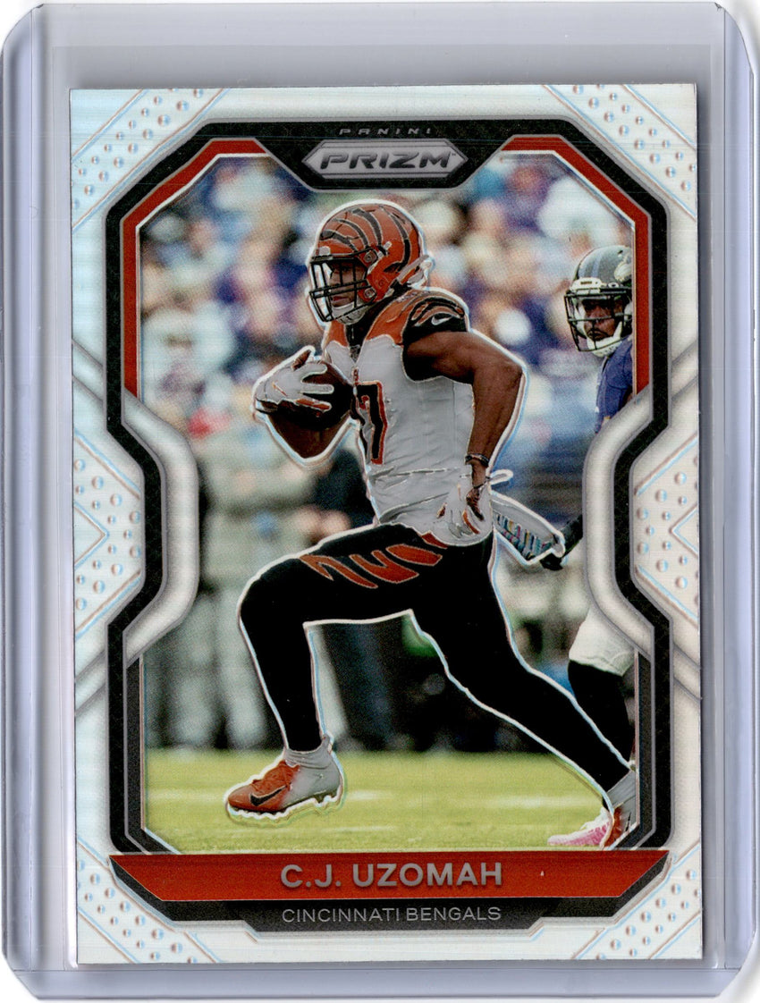 2020 Prizm Football C.J. UZOMAH Silver Prizm #50-Cherry Collectables