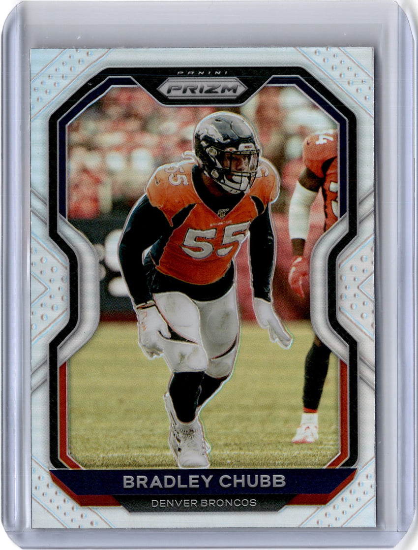 2020 Prizm Football BRADLEY CHUBB Silver Prizm #116-Cherry Collectables