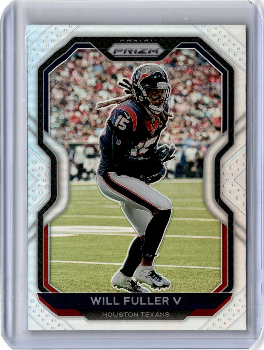 2020 Prizm Football WILL FULLER V Silver Prizm #77-Cherry Collectables
