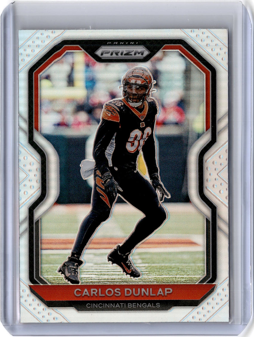 2020 Prizm Football CARLOS DUNLAP Silver Prizm #53-Cherry Collectables