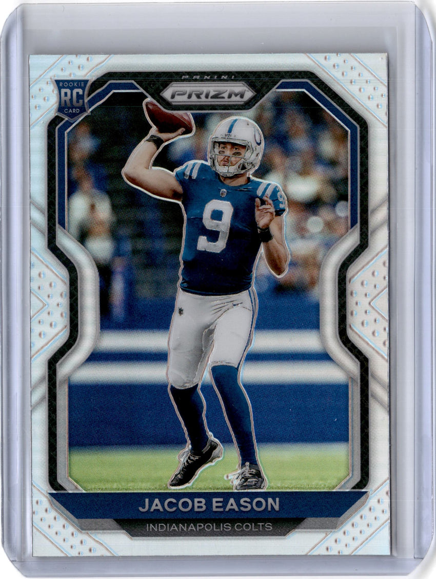 2020 Prizm Football JACOB EASON Silver Rookie Prizm #331-Cherry Collectables