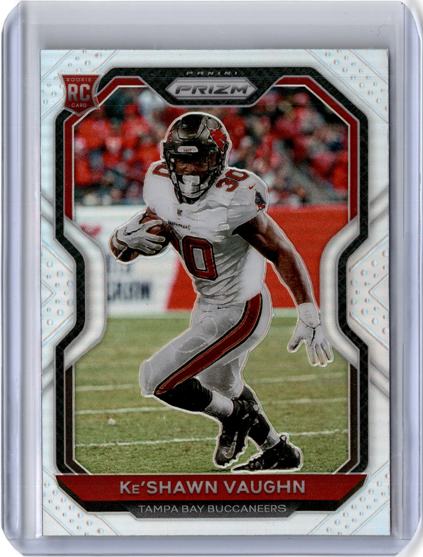 2020 Prizm Football KE'SHAWN VAUGHN Silver Rookie Prizm #320-Cherry Collectables