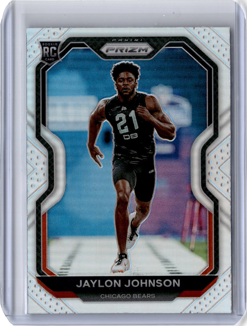 2020 Prizm Football JAYLON JOHNSON Silver Rookie Prizm #306-Cherry Collectables
