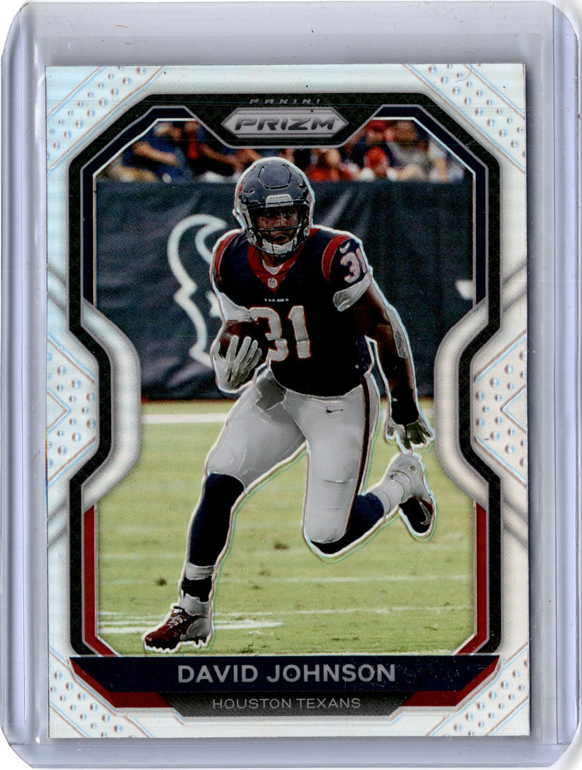 2020 Prizm Football DAVID JOHNSON Silver Prizm #75-Cherry Collectables