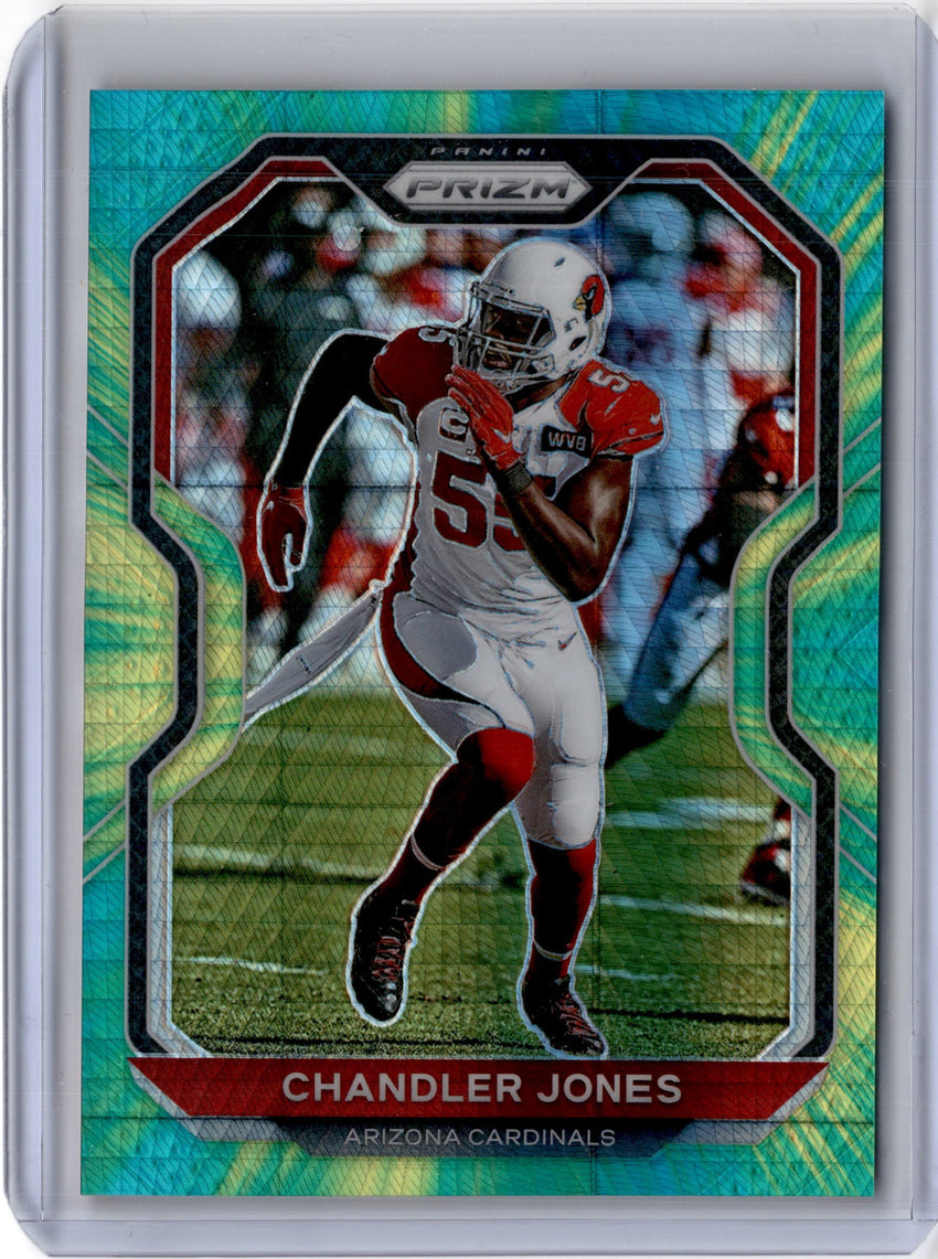 2020 Prizm Football CHANDLER JONES Hyper Prizm 143/175-Cherry Collectables