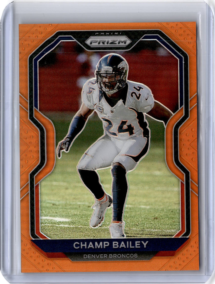 2020 Prizm Football CHAMP BAILEY Orange Prizm 146/249-Cherry Collectables