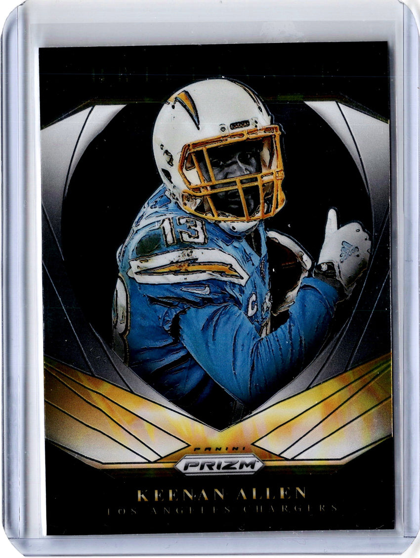 2020 Prizm Football KEENAN ALLEN Brilliance Insert #4-Cherry Collectables