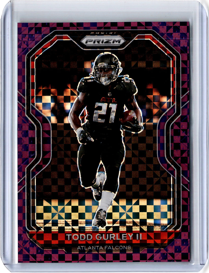 2020 Prizm Football TODD GURLEY II Purple Power Prizm 43/49-Cherry Collectables