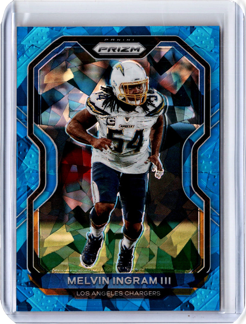 2020 Prizm Football MELVIN INGRAM III Blue Ice Prizm 12/99-Cherry Collectables