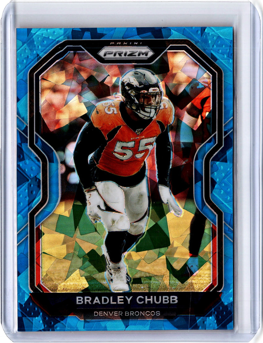 2020 Prizm Football BRADLEY CHUBB Blue Ice Prizm 11/99-Cherry Collectables