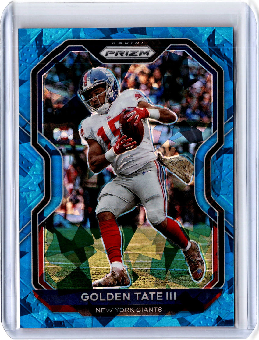 2020 Prizm Football GOLDEN TATE III Blue Ice Prizm 19/99-Cherry Collectables