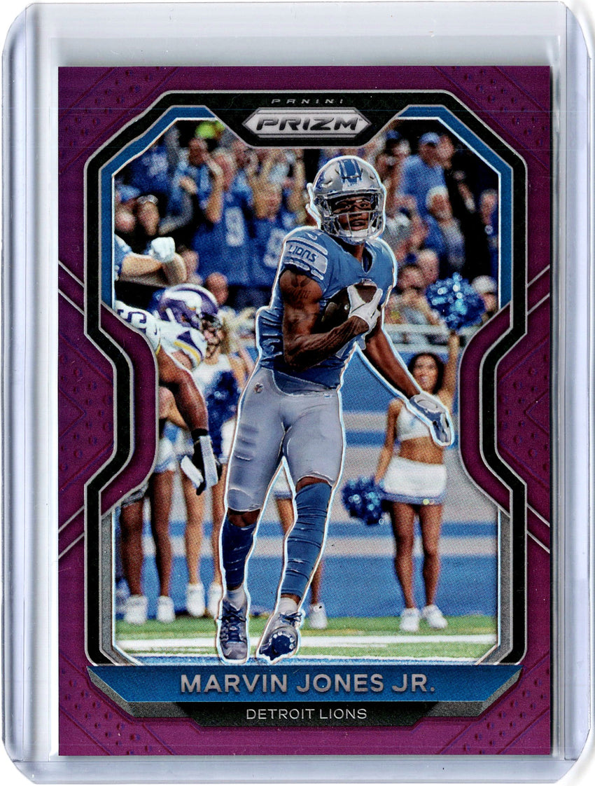 2020 Prizm Football MARVIN JONES JR. Purple Prizm 3/125-Cherry Collectables