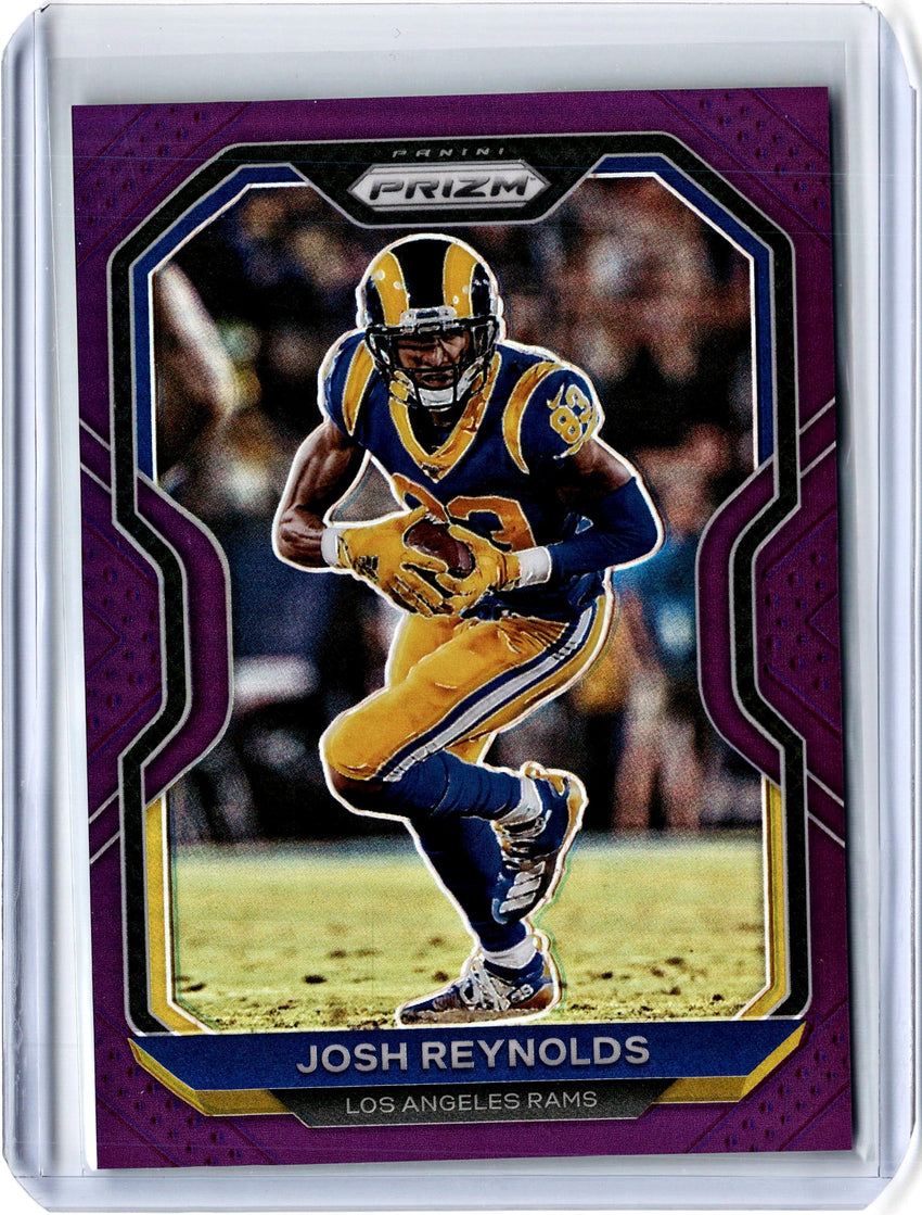 2020 Prizm Football JOSH REYNOLDS Purple Prizm 98/125-Cherry Collectables