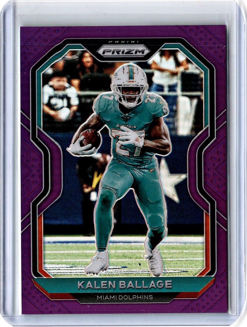 2020 Prizm Football KALEN BALLAGE Purple Prizm 84/125-Cherry Collectables