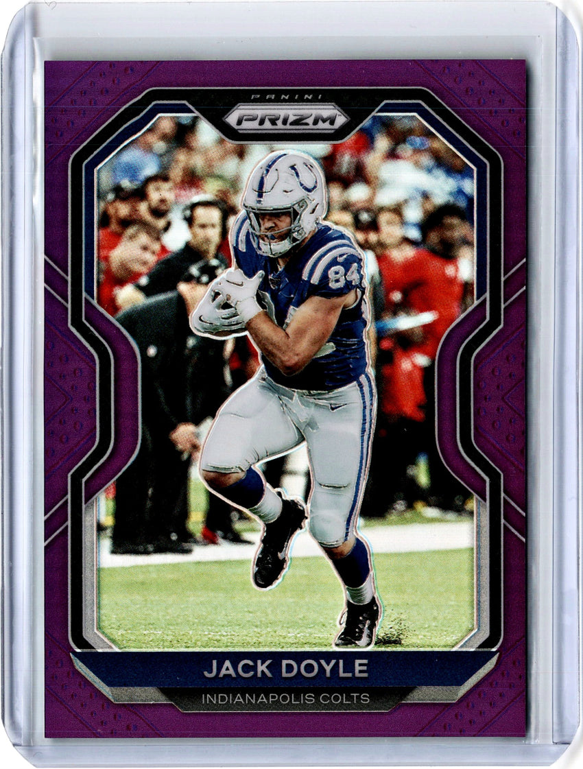 2020 Prizm Football JACK DOYLE Purple Prizm 68/125-Cherry Collectables