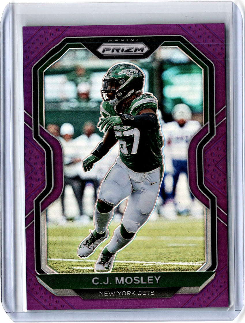 2020 Prizm Football C.J. MOSLEY Purple Prizm 64/125-Cherry Collectables