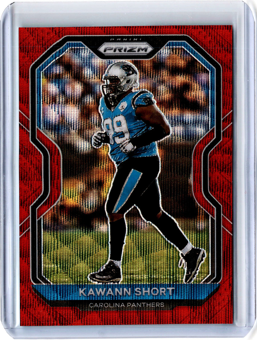2020 Prizm Football KAWANN SHORT Red Wave Prizm 112/149-Cherry Collectables