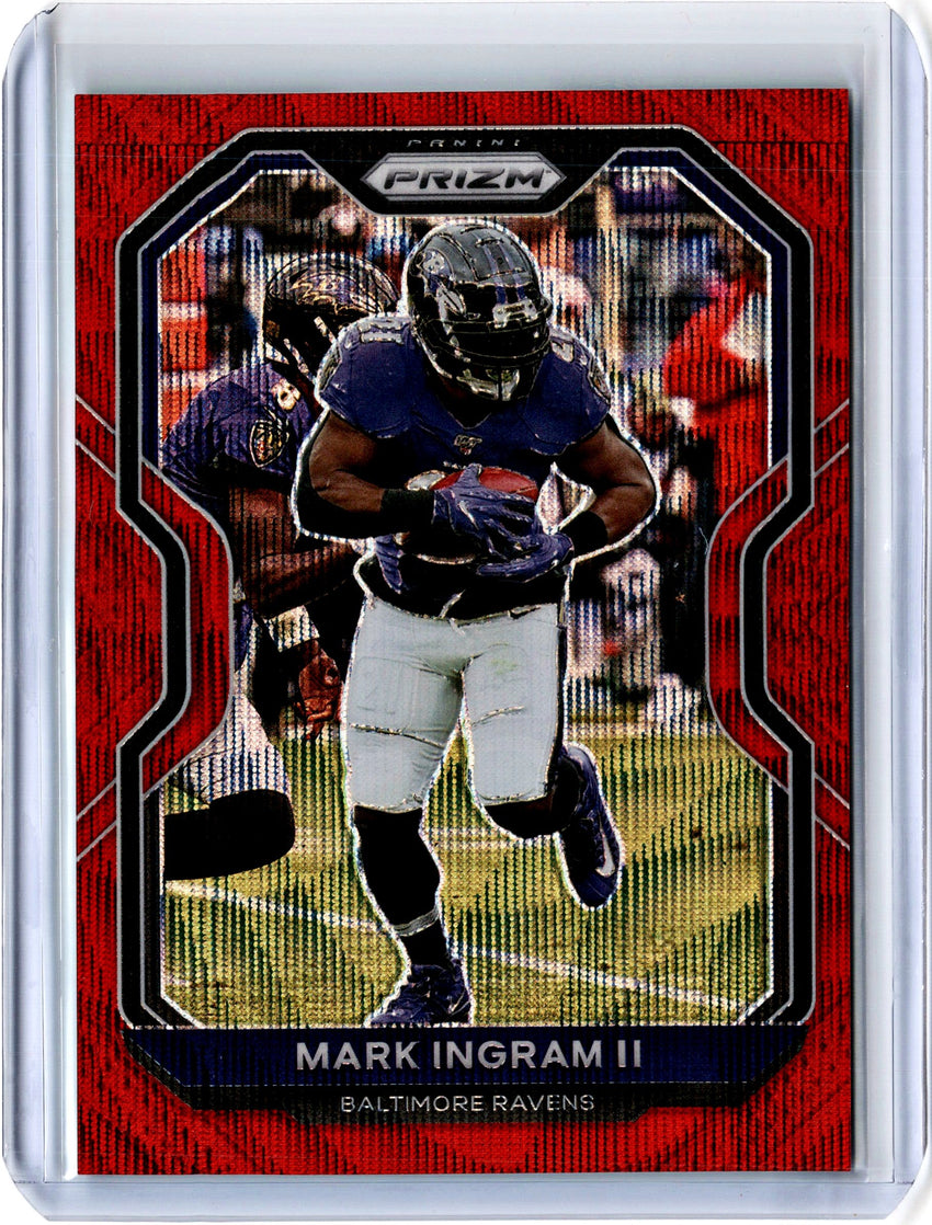 2020 Prizm Football MARK INGRAM II Red Wave Prizm 143/149-Cherry Collectables