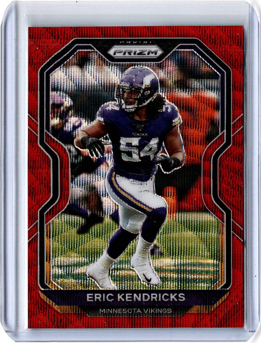 2020 Prizm Football ERIC KENDRICKS Red Wave Prizm 38/149-Cherry Collectables