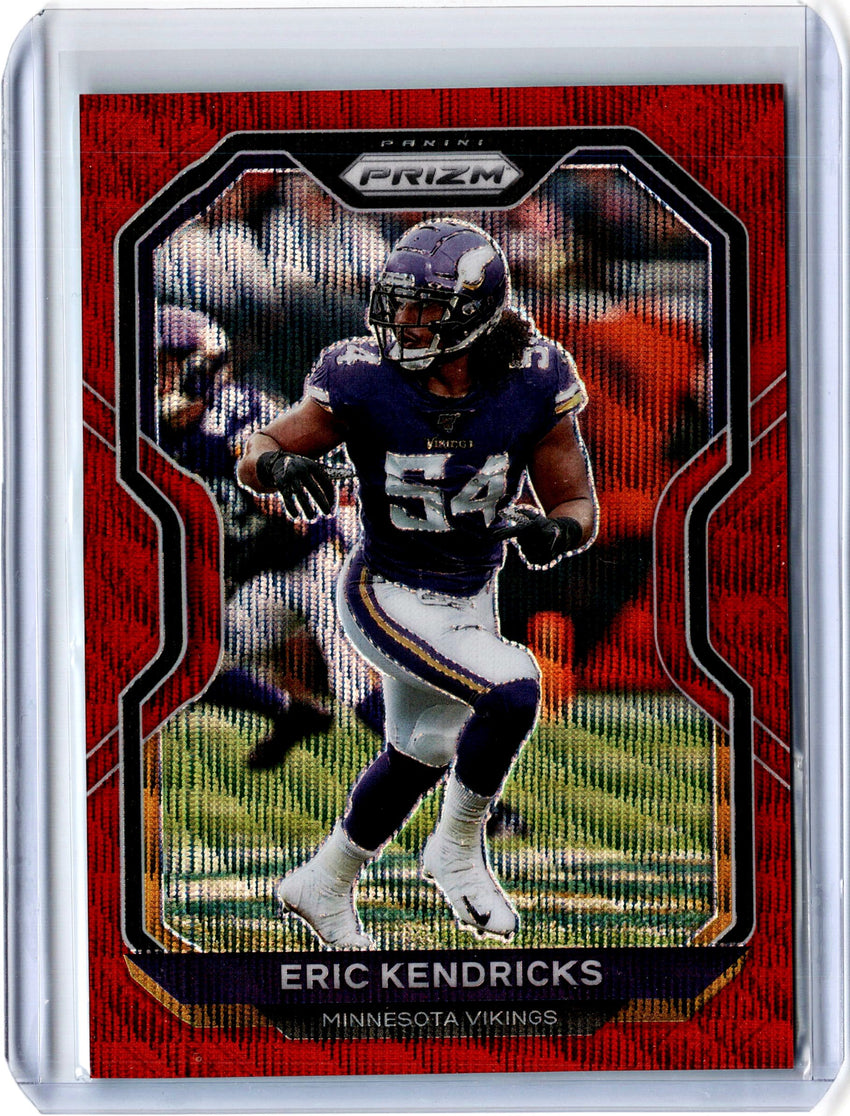 2020 Prizm Football ERIC KENDRICKS Red Wave Prizm 32/149-Cherry Collectables