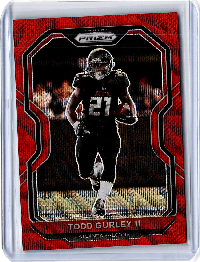 2020 Prizm Football TODD GURLEY II Red Wave Prizm 17/149-Cherry Collectables
