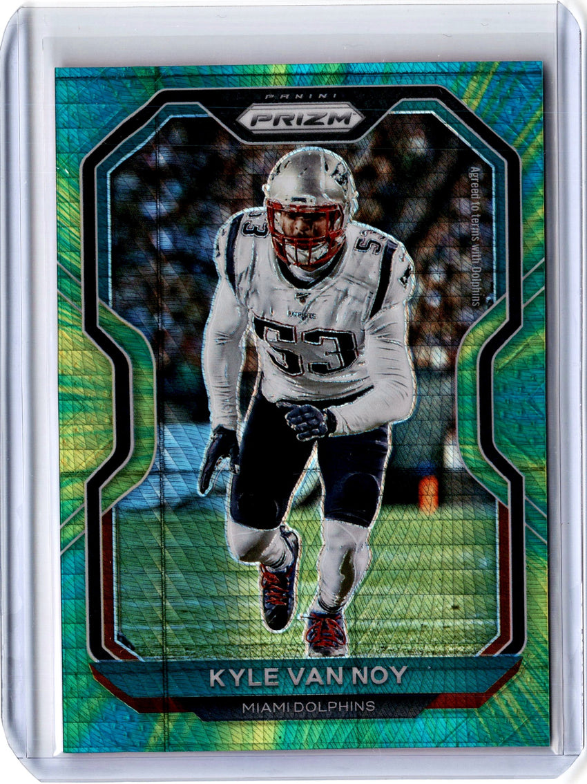 2020 Prizm Football KYLE VAN NOY Hyper Prizm 93/175-Cherry Collectables