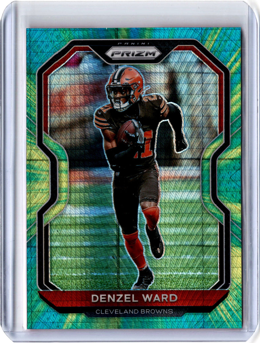 2020 Prizm Football DENZEL WARD Hyper Prizm 4/175-Cherry Collectables