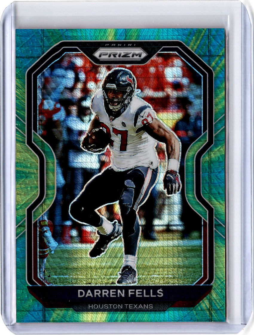 2020 Prizm Football DARREN FELLS Hyper Prizm 118/175-Cherry Collectables