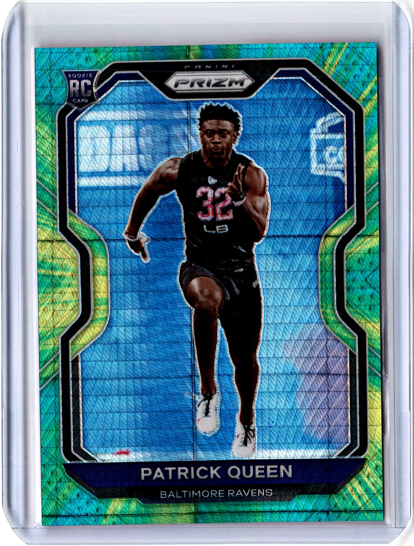2020 Prizm Football PATRICK QUEEN Hyper Rookie Prizm 164/175-Cherry Collectables