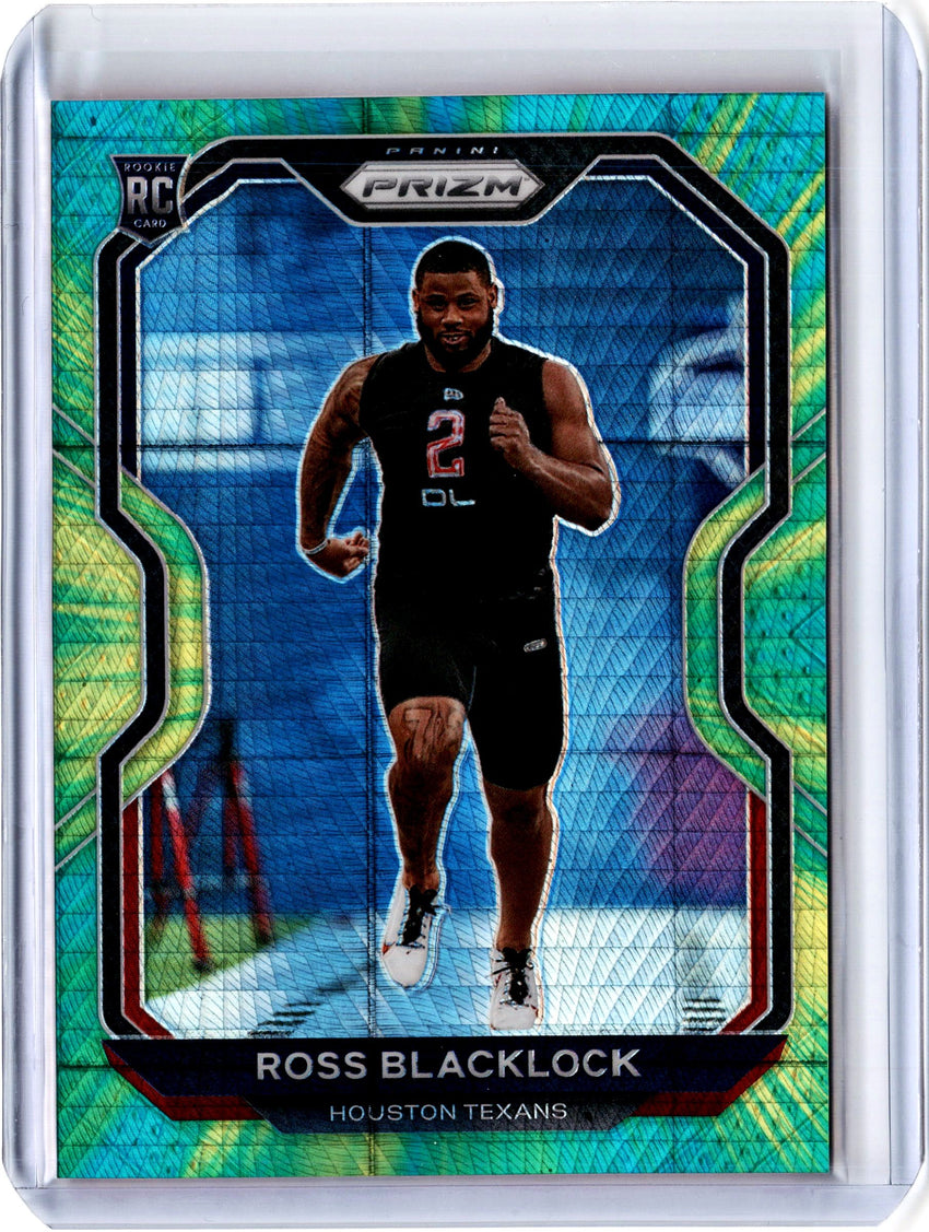 2020 Prizm Football ROSS BLACKLOCK Hyper Rookie Prizm 116/175-Cherry Collectables