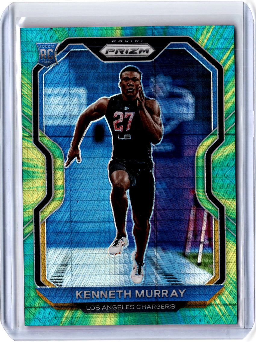 2020 Prizm Football KENNETH MURRAY Hyper Rookie Prizm 2/175-Cherry Collectables