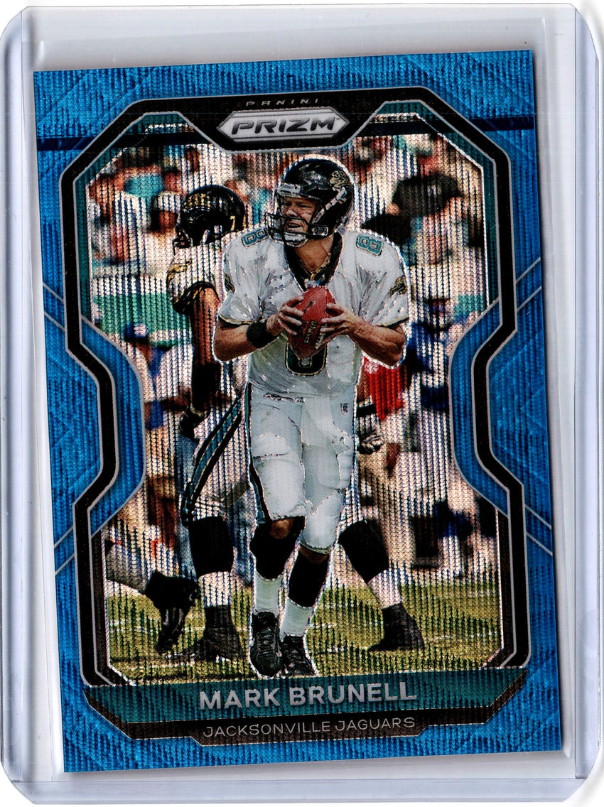 2020 Prizm Football MARK BRUNELL Blue Wave Prizm 170/199-Cherry Collectables