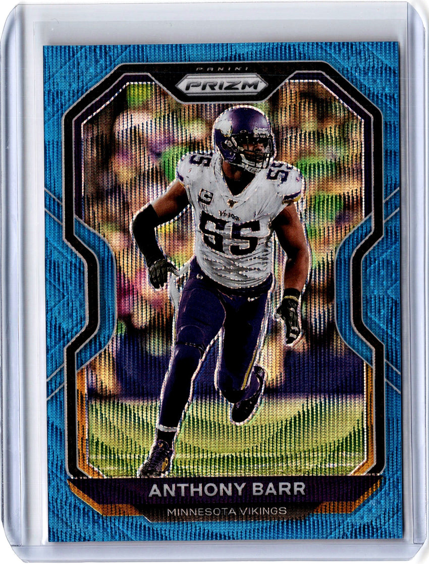 2020 Prizm Football ANTHONY BARR Blue Wave Prizm 101/199-Cherry Collectables