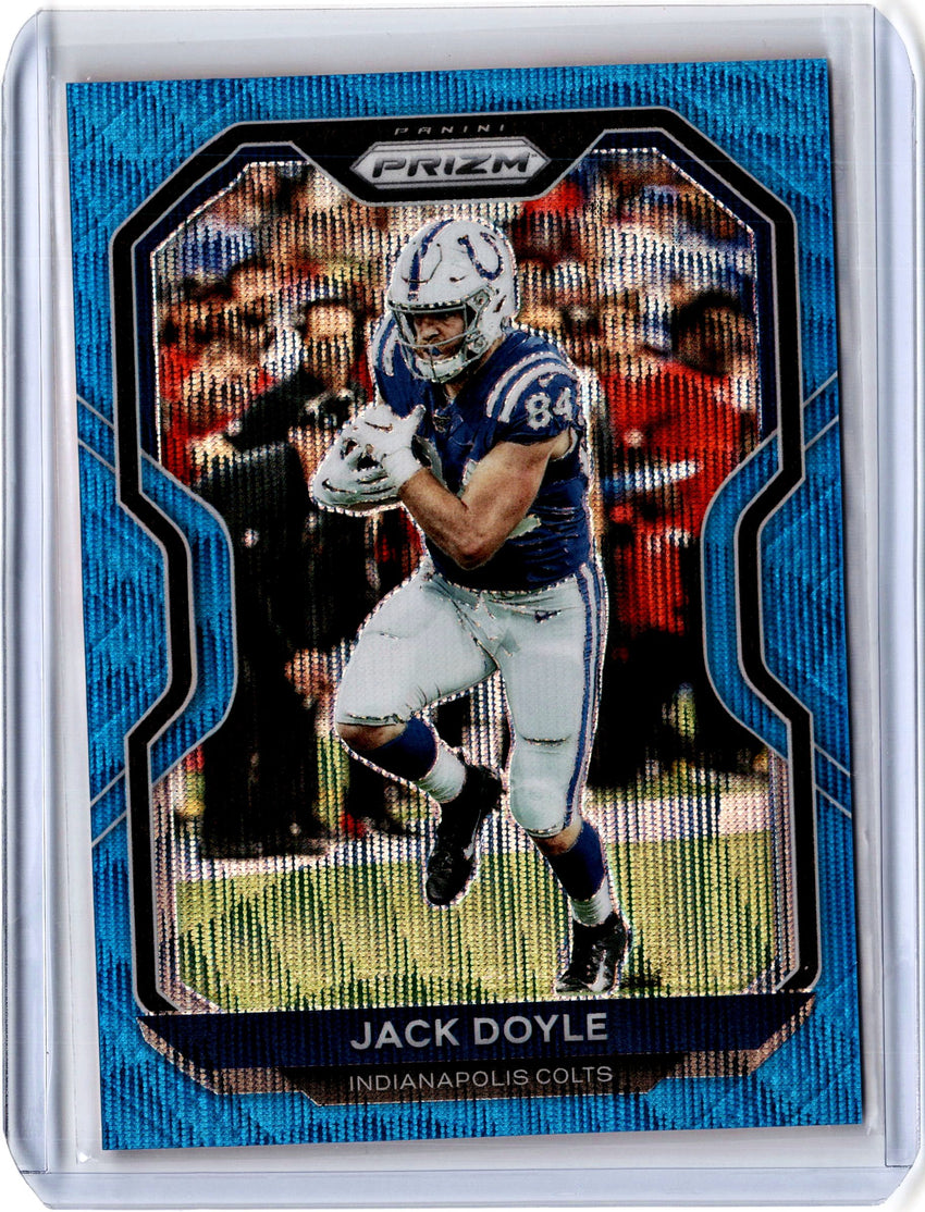 2020 Prizm Football JACK DOYLE Blue Wave Prizm 150/199-Cherry Collectables