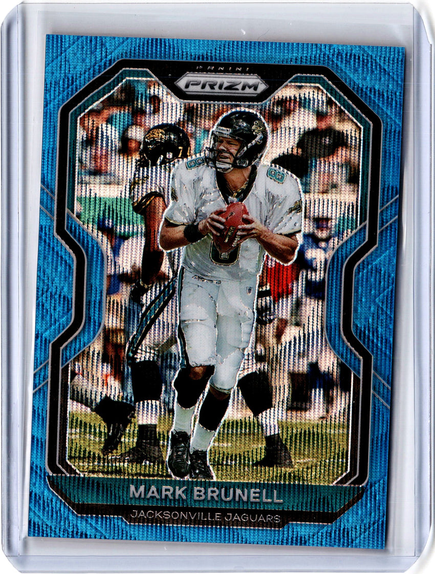 2020 Prizm Football MARK BRUNELL Blue Wave Prizm 41/199-Cherry Collectables