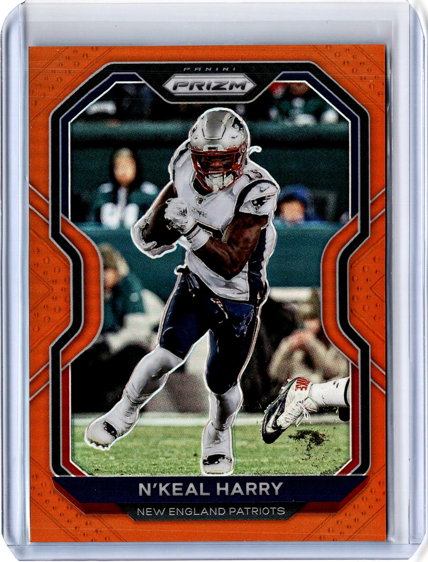 2020 Prizm Football N'KEAL HARRY Orange Prizm 197/249-Cherry Collectables