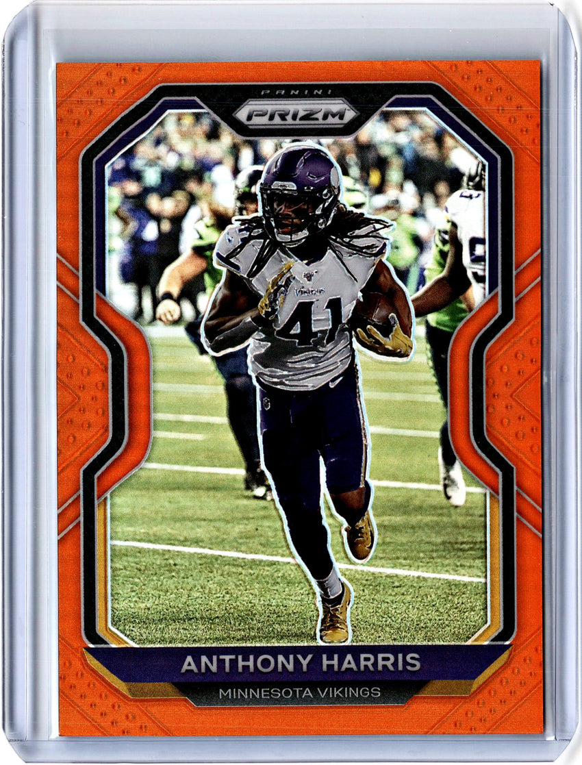 2020 Prizm Football ANTHONY HARRIS Orange Prizm 97/249-Cherry Collectables