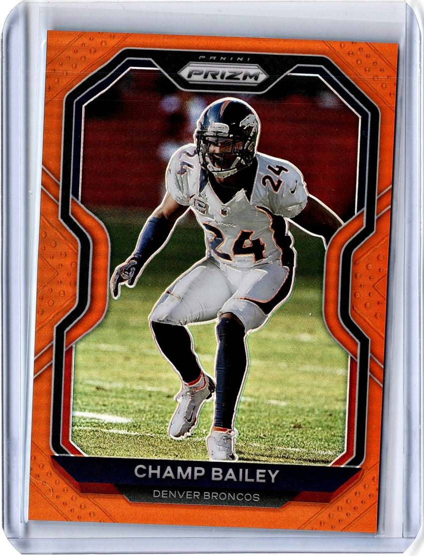 2020 Prizm Football CHAMP BAILEY Orange Prizm 206/249-Cherry Collectables