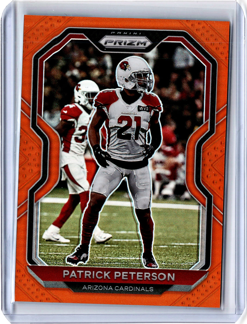 2020 Prizm Football PATRICK PETERSON Orange Prizm 181/249-Cherry Collectables